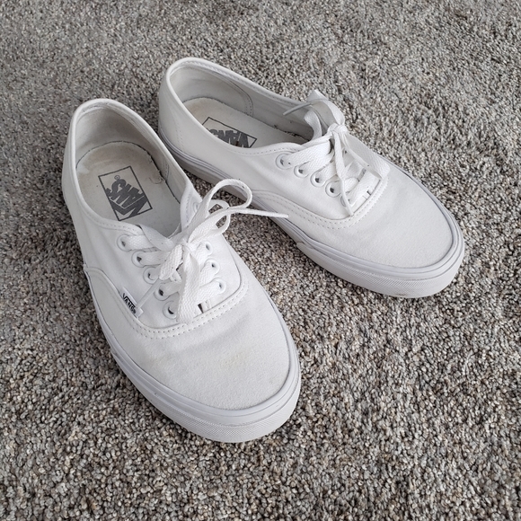 all white vans